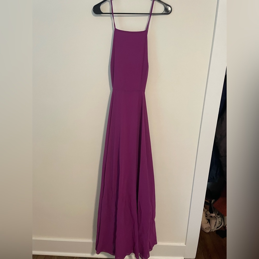 Purple maxi gown - LuLu’s - M